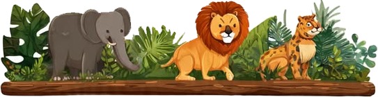 a group of animals in the jungle.jpg